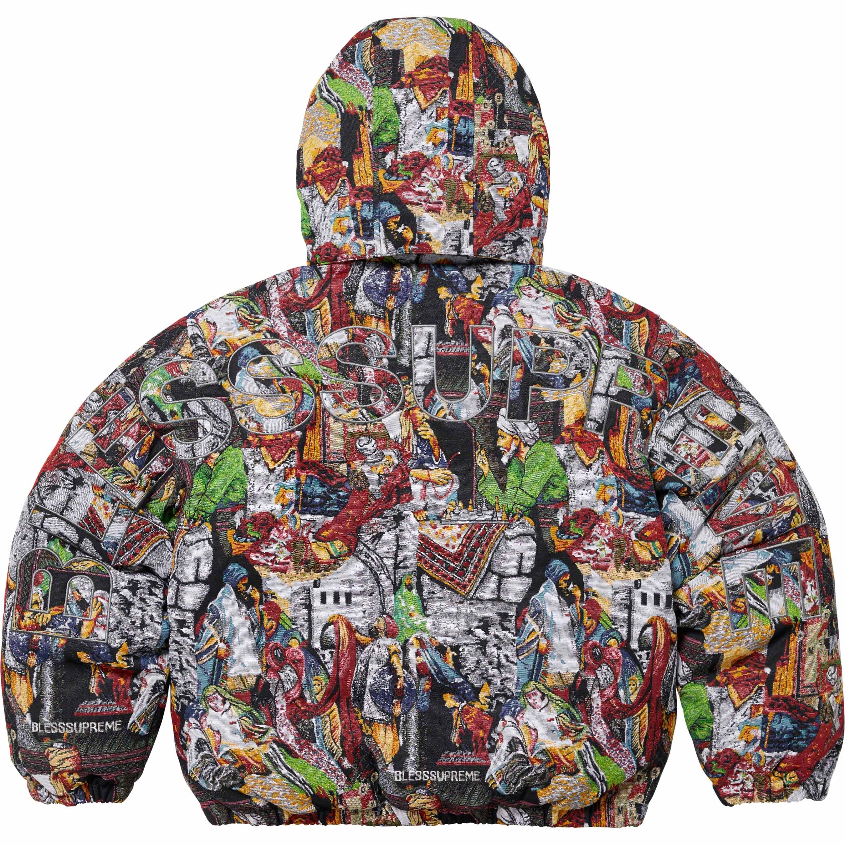 Supreme®/BLESS Tapestry Down Puffer Jacket view 8